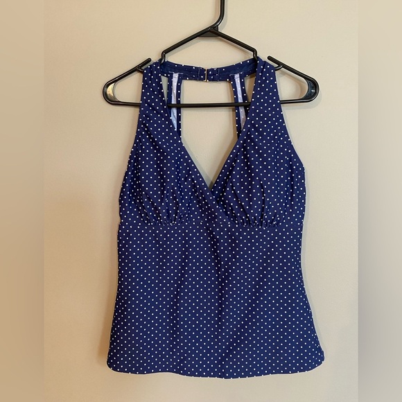 Miladays Tankini and Skirt Swimsuit Polka Dots Size 40/42 - Picture 2 of 10